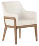 A.R.T. Furniture® Portico Opal/Sienna Upholstered Arm Dining Chair-0