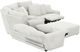 Catnapper® Majesty 4-Piece White Curved Power Reclining Sectional-2