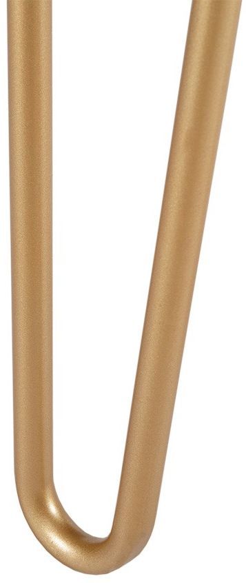 Olliix by INK+IVY Tan/Gold Beverly Round Stool-2