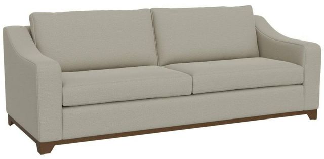 International Furniture Direct Natural Parota Beige Sofa-0