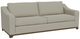 International Furniture Direct Natural Parota Beige Sofa-0