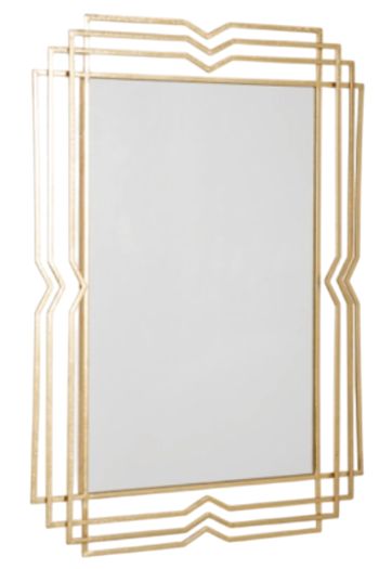 Signature Design by Ashley® Claybrook Gold Accent Mirror-1
