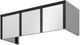 Zephyr Designer Collection 48'' x 12'' Matte Black Duct Cover Banding Kit-0