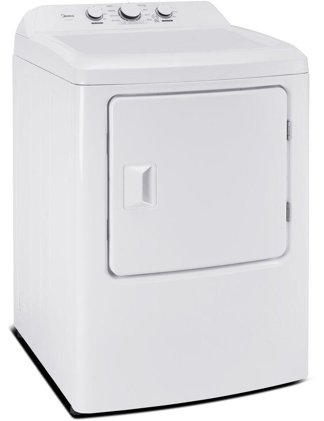 Midea 7.0 cu. ft. White Front Load Electric Dryer-1