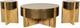 Parker House® Aspen 3-Piece Barton Bronze/Brown Occassional Table Set-0