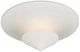 Currey & Company Empyrean Yeso Blanco Flush Mount-2