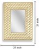 Classy Living Reflective Elegant Pearl Decorative Wall Mirror-2