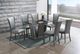 New Classic® Home Furnishings Platina Glitter Gray Side Chair-1