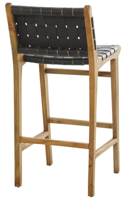 Deco Marche U Select Black/Brown Bar Stool-2