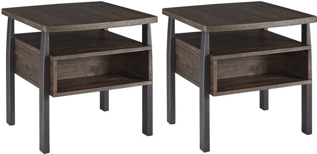 Signature Design by Ashley® Vailbry 2-Piece Brown Living Room Table Set-0