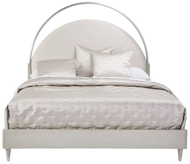 Michael Amini® Eclipse Moonlight California King Upholstered Panel Bed-2
