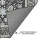 Dalyn™ Rug Company Hatay HY9 Charcoal 5'x8' Style 2 Area Rug-2