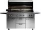 LYNX® Professional 54" 4-Burner Stainless Steel Freestanding Liquid Propane Gas Grill with Rotisserie-3