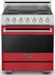 Viking® 3 Series 30" San Marzano Red Freestanding Electric Range-0