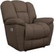 La-Z-Boy® Maverick Mahogany Power Rocking Recliner with Headrest and Lumbar-0