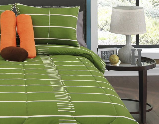 Hallmart Collectibles Touchdown 6-Piece Full Comforter Set-3