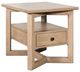 Liberty Furniture Proximity Place Barley Buff Rectangular End Table-0