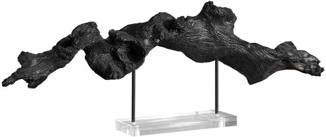 Uttermost® Charred Timber Black Sculpture-0