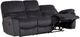 Porter International Designs Ramsey Steel Manual Reclining Sofa-2