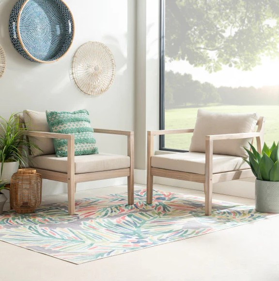 Linon Svana Outdoor Side Chair - Thumbnail 5