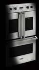 Viking® 7 Series 30" Antique Bronze Double Electric French-Door Wall Oven-1
