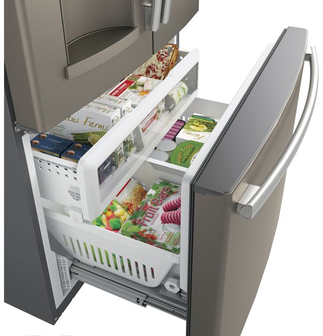 GE® Series 25.8 Cu. Ft. French Door Refrigerator-Slate-3