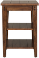 Liberty Furniture Lake House Rustic Brown Oak Tiered Table-1