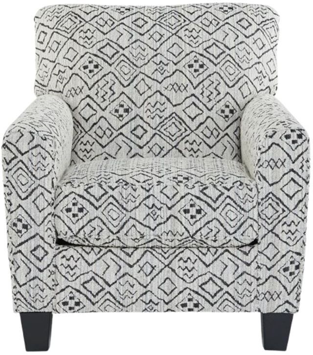 Signature Design by Ashley® Hayesdale Black/Cream Accent Chair-1