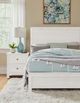 Vaughan-Bassett Fundamentals White King Panel Bed-3