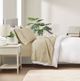 Olliix by Clean Spaces Allergen Barrier Khaki Queen 300 Thread Count Cotton Sheet Set-5