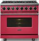 Viking® 7 Series 36" Valentine Pro Style Dual Fuel Range-2