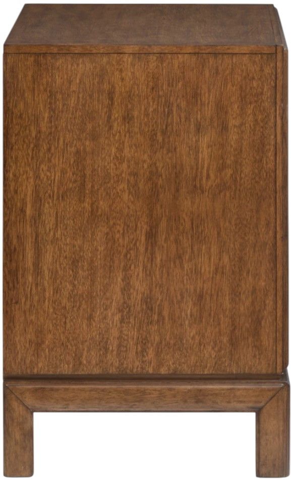 Magnussen Home® Ridgefield Russet Drawer Nightstand-2