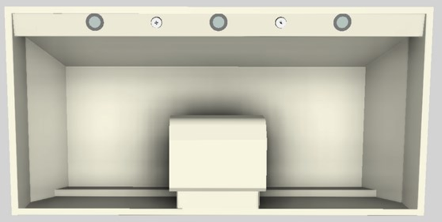 Vent-A-Hood® Designer Series 48" Biscuit Wall Mounted Range Hood-3
