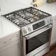 Bosch® 800 Series 30" Stainless Steel Slide In Dual Fuel Range-2