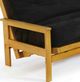 Night & Day Furniture™ Albany Honey Oak Full Moon Glider Futon-1