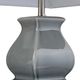 Crestview Collection Serafina Gray Table Lamp-1