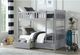 Homelegance® Orion Gray Youth Twin/Twin Storage Bunk Bed-1