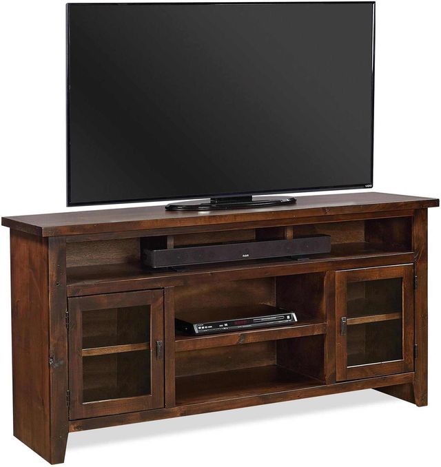 Aspenhome® Alder Grove Tobacco 65" Console with Doors-1