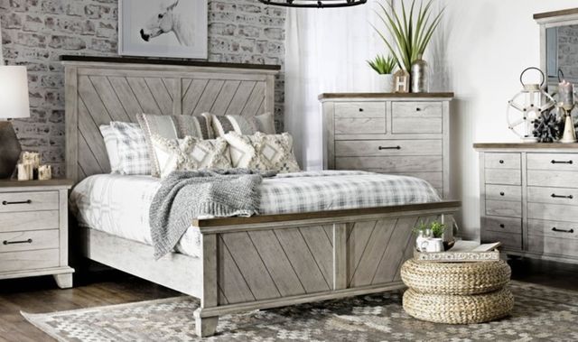 American Wholesale Furniture Deer Creek Brown/White Chest-1