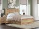 Signature Design by Ashley® Makidern Tan Queen Panel Bed with 2-Drawer Storage-1