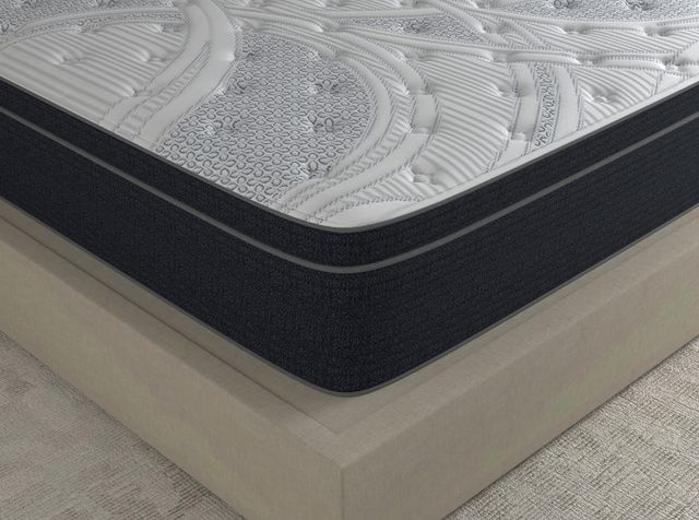 Symbol® Luxury Mynah 15" Wrapped Coil Plush Euro Top King Mattress-3