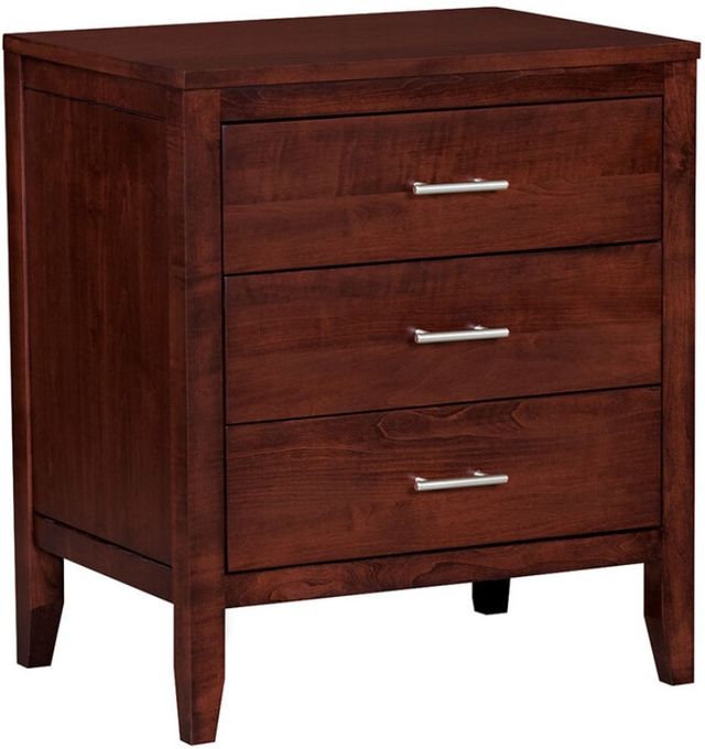 Country Classic Collection Customizable Manhattan 3-Drawer Nightstand-0