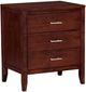 Country Classic Collection Customizable Manhattan 3-Drawer Nightstand-0