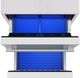Zephyr Presrv™ 24 in. 5.1 Cu. Ft. Stainless Steel Outdoor Refrigerator Drawers-2