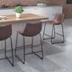 Zuo® Modern Smart 2-Piece Vintage Espresso Counter Stool Set-4