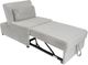 Powell® Dozer Gray Curdoroy Twin Sleeper Chair-1