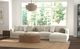 Jackson Furniture Ritzy 4-Piece Bone Sectional-1