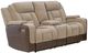 Signature Design by Ashley® Ultimax Brownstone Power Reclining Loveseat-0