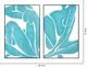 Classy Living 2-Piece Turquoise Matisse-Inspired Nudes Duo Wall Art Set-2