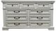 Million Dollar Rustic Freedom Frosted White Dresser-0